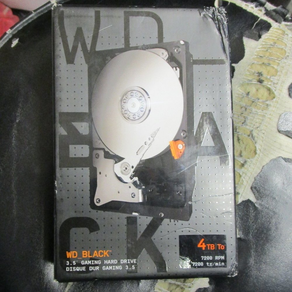 WD Black Western Digital 4TB 7200 RPM 3.5”